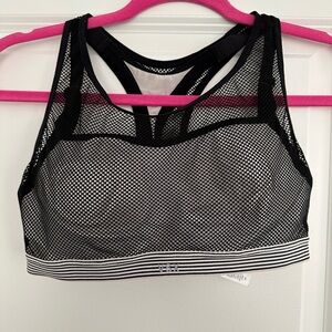 Victoria’s Secret VSX Sport Black and White Mesh Sports Bra